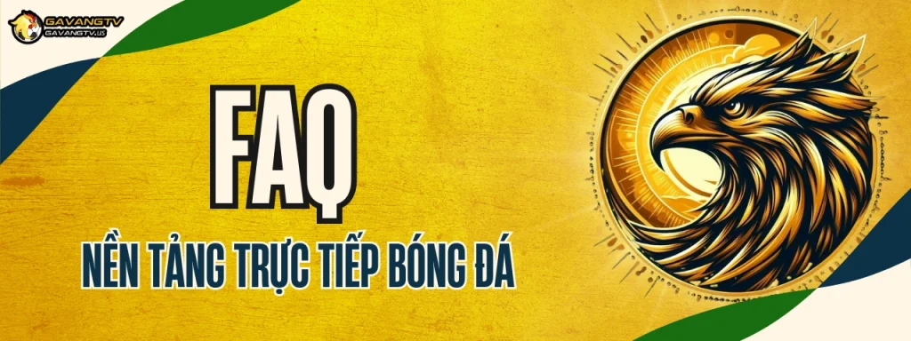 FAQ – Giải đáp thắc mắc khi xem trực tiếp bóng đá trên Gà Vàng TV